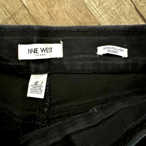 Nine West Heidi Pull-On Skinny Pants Women’s Size 6 Stretch Slimming - Picture 3 of 8
